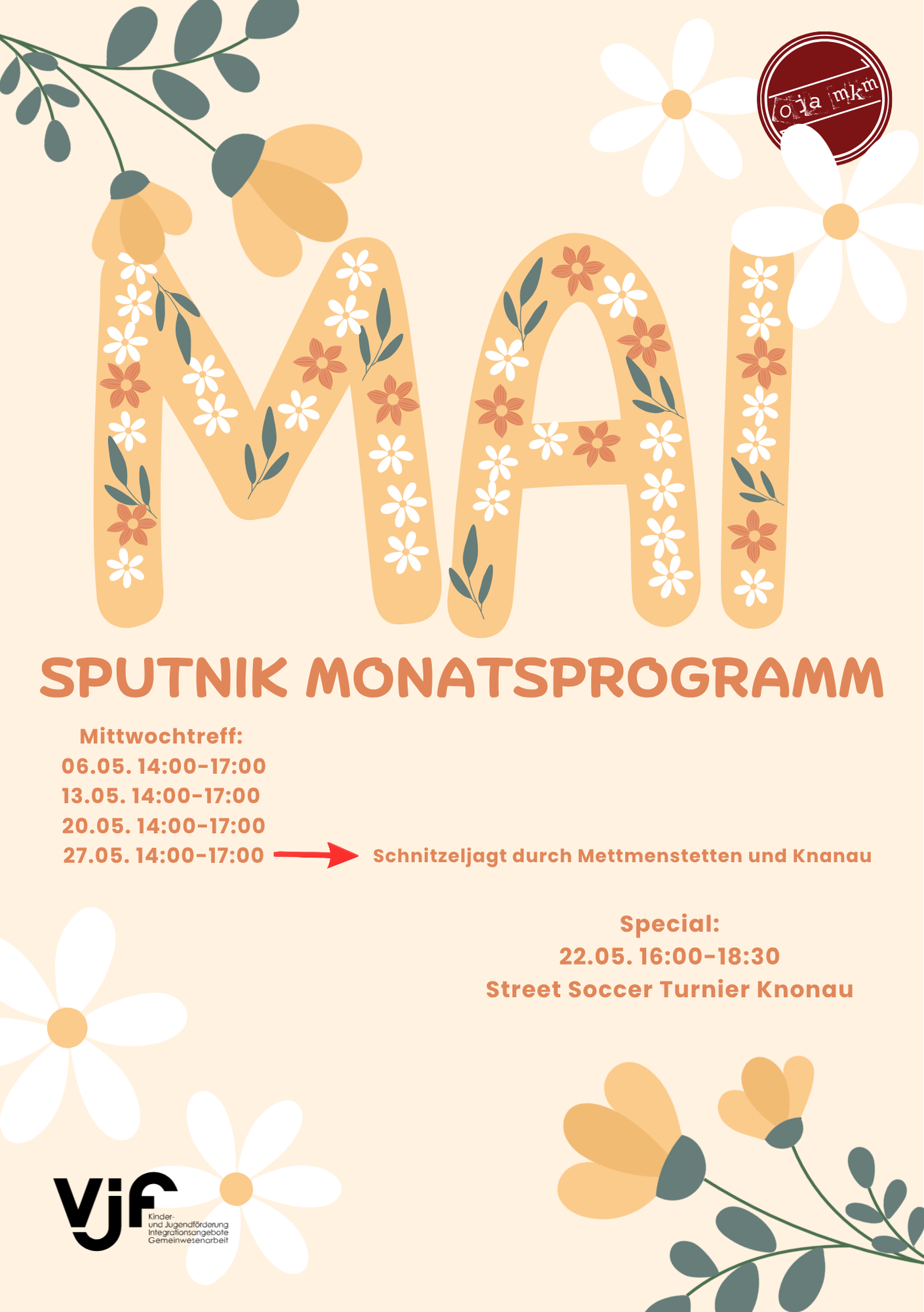 Monatsprogramm Mai