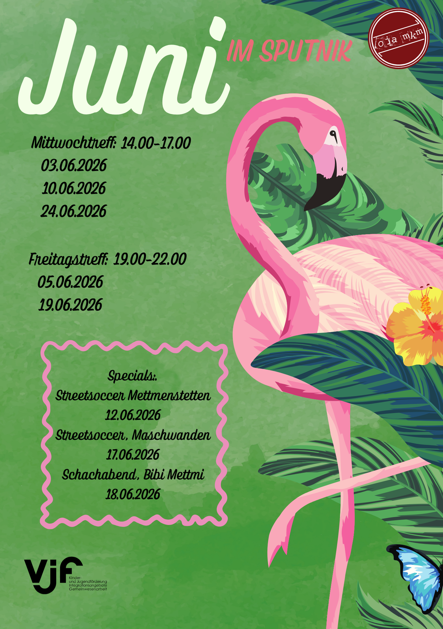 Monatsprogramm Juni